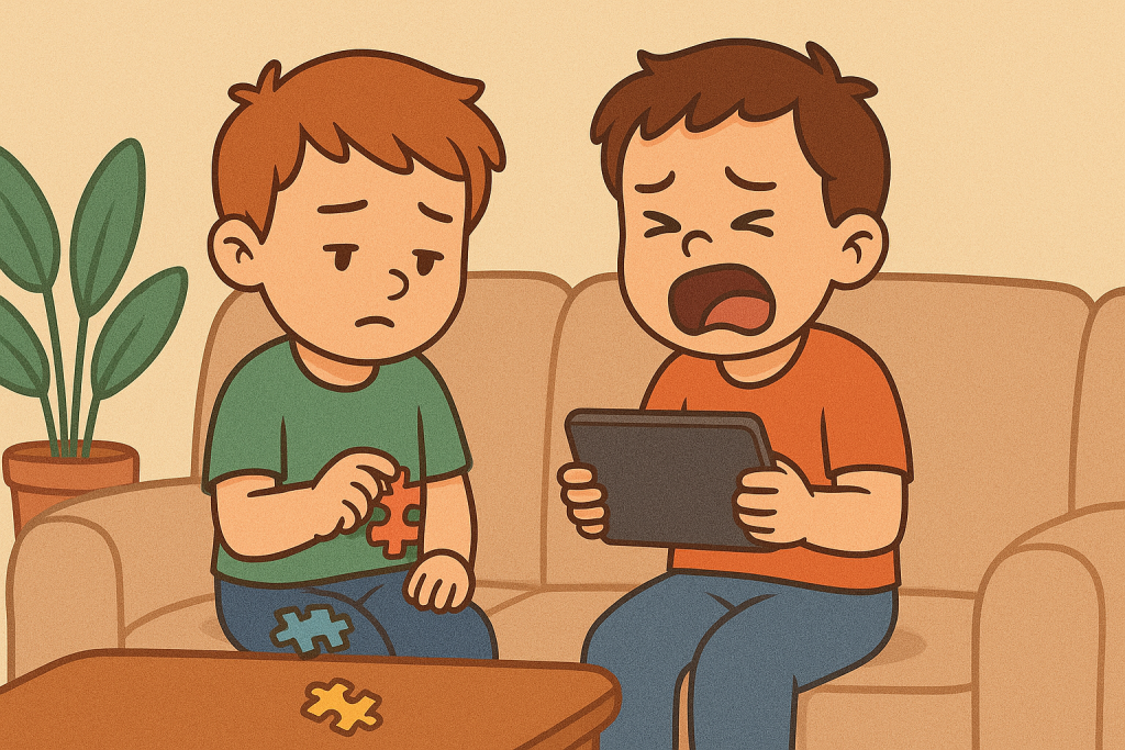 Virtual Autism vs. Screen Overload